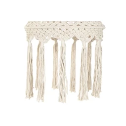 Lámpabúra makramé 43x43x120 cm