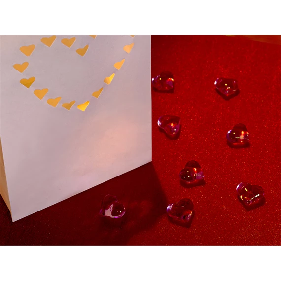 Lámpás zsákok gyertyákhoz 15x9x26 cm S/10