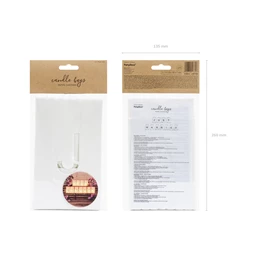 Lámpások gyertyazsákok - just married, 11,5x19x7 cm S/11