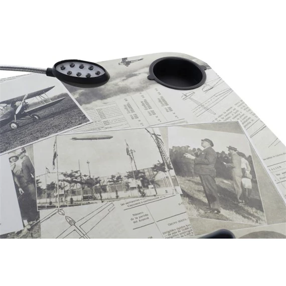 Laptop tálca LED-es 48x38x7 cm