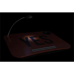 Laptop tálca LED-es 48x38x7 cm