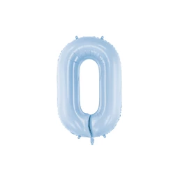 Lufi 0-ás szám fólia 86 cm ködös kék