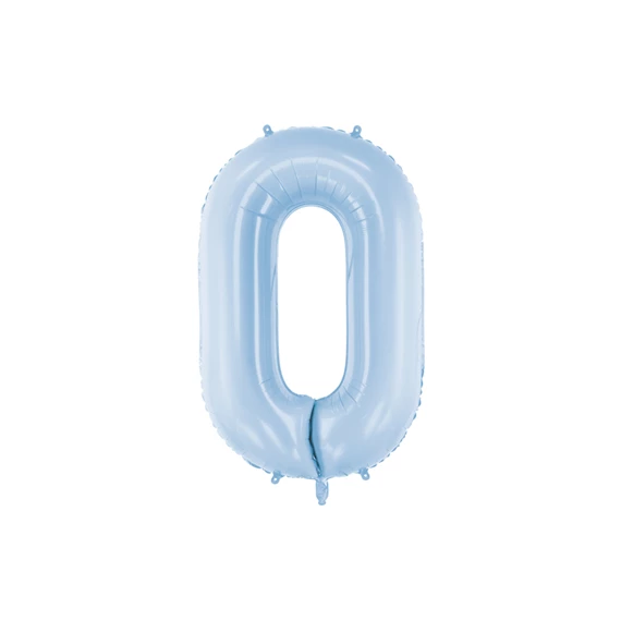 Lufi 0-ás szám fólia 86 cm ködös kék
