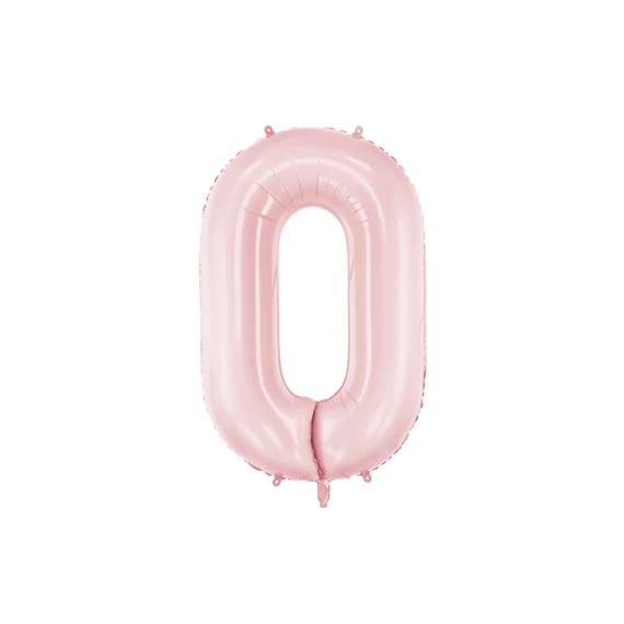 Lufi 0-ás szám fólia 86 cm világos rózsaszín