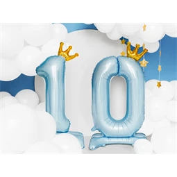 Lufi 0-s szám álló fólia 84 cm égkék