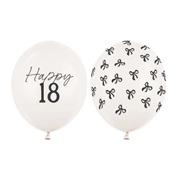 Lufi 18 db 30 cm pasztell törtfehér S/50