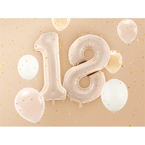 Lufi 1-es szám fólia 72 cm sötét bézs