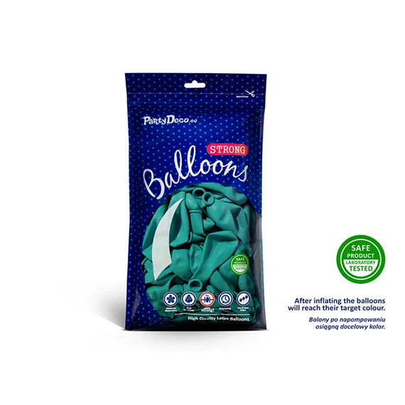 Lufi 23 cm erős pasztell lagúna kék S/100