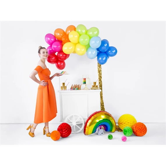 Lufi 23 cm erős pasztell pink S/100