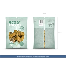 Lufi 26 cm fémes arany S/100