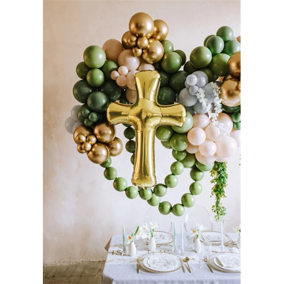 Lufi 26 cm pasztell olíva zöld S/10