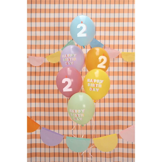 Lufi 30 cm, 2-es, vegyes S/6