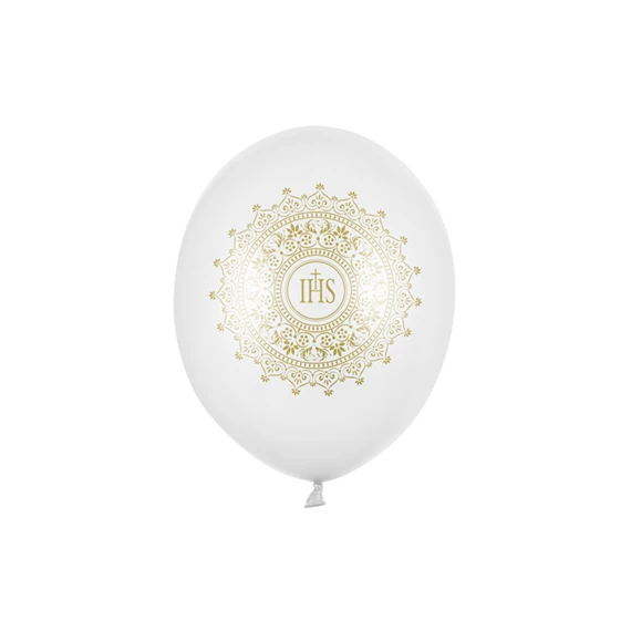 Lufi erős 30 cm IHS metál fehér S/50