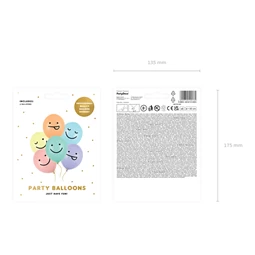 Lufi 30 cm arcok mix S/6