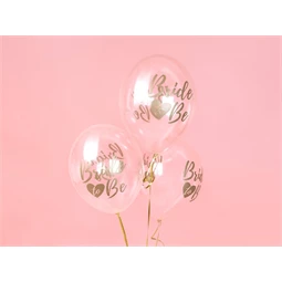 Lufi 30 cm bride to be kristálytiszta S/50