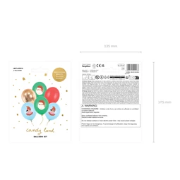 Lufi 30 cm candy land mix S/6