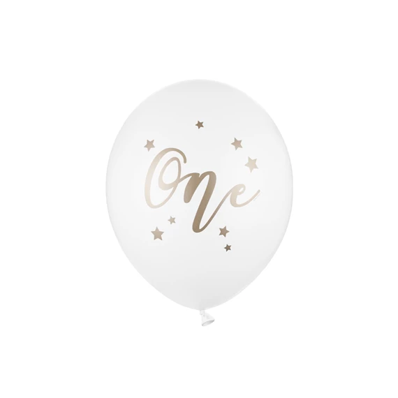 Lufi 30 cm egy pasztell tiszta fehér S/50