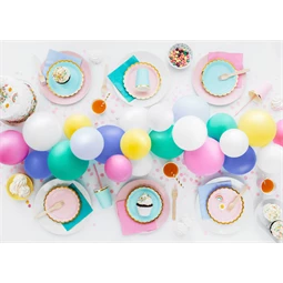 Lufi 30 cm pasztell fehér S/100