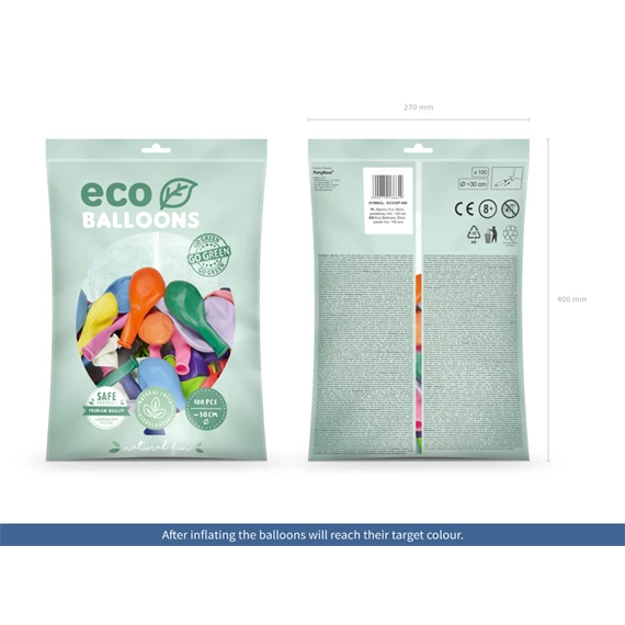 Lufi 30 cm pasztell, mix S/100