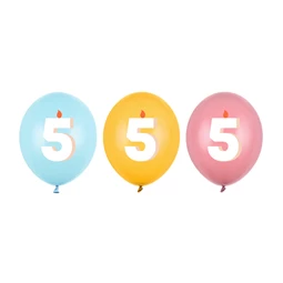 Lufi 5-ös szám 30 cm, vegyes S/50