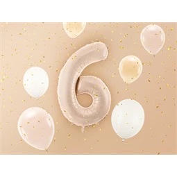 Lufi 6-os szám fólia 72 cm sötét bézs