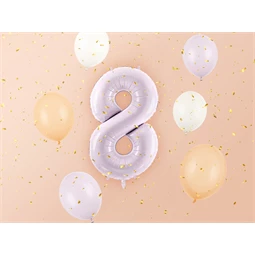 Lufi 8-as szám fólia 72 cm lila