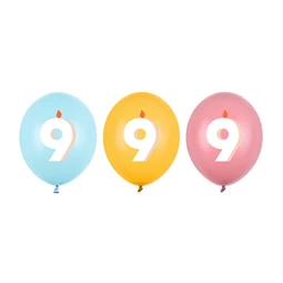 Lufi 9-es szám 30 cm, vegyes S/50