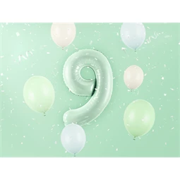 Lufi 9-es szám fólia 72 cm zöld