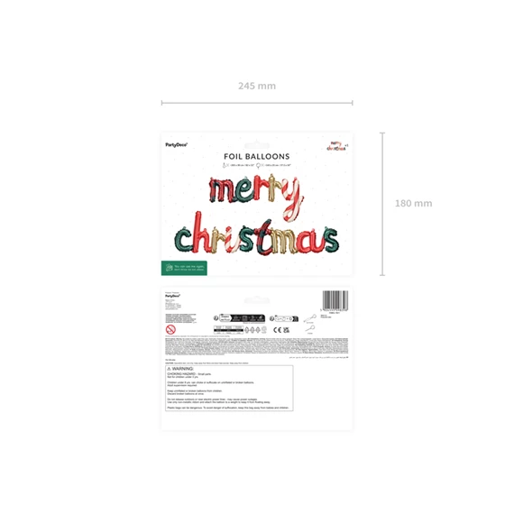 Lufi Boldog karácsonyt 143 x 25 cm vegyes