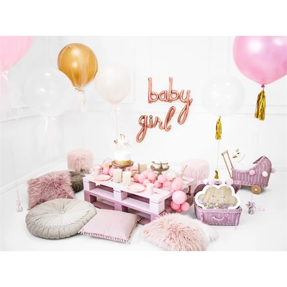 Lufi baby fólia rózsaarany 73,5x75,5 cm