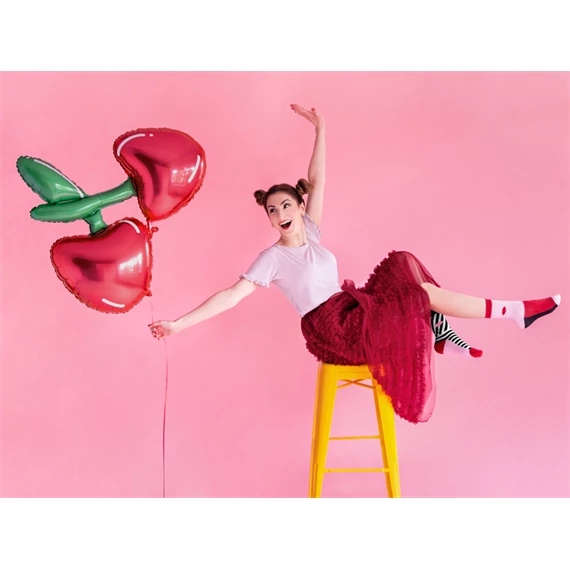 Lufi cseresznye fólia 88x73 cm mix