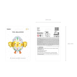 Lufi csibe fólia 78,5x64,5 cm mix