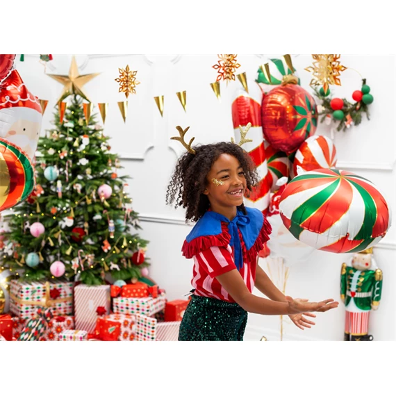 Lufi cukorka fólia 35 cm mix