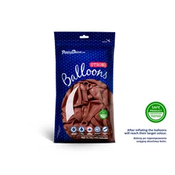 Lufi erős 23 cm pasztell bordó S/100