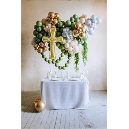 Lufi erős 23 cm pasztell világos ködös kék S/100