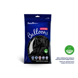 Lufi erős 27 cm pasztell fekete S/100