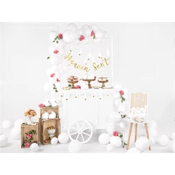 Lufi erős 27 cm pasztell tiszta fehér S/100