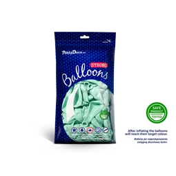 Lufi erős 27 cm pasztell világos menta S/50