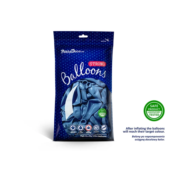 Lufi erős 30 cm fémes búzavirágkék S/50