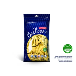 Lufi erős 30 cm fémes citromhéj S/50