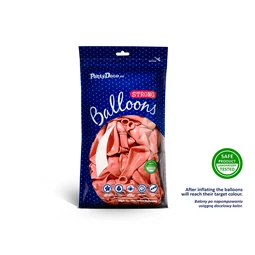 Lufi erős 30 cm metál rózsaarany S/100