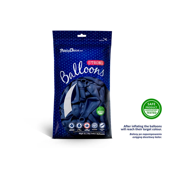 Lufi erős 30 cm pasztell kék S/100