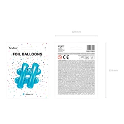 Lufi fólia # 35 cm kék