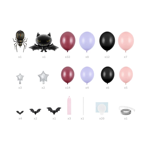 Lufi girland halloween, mix