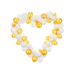 Lufi girland kerettel fehér 160 cm