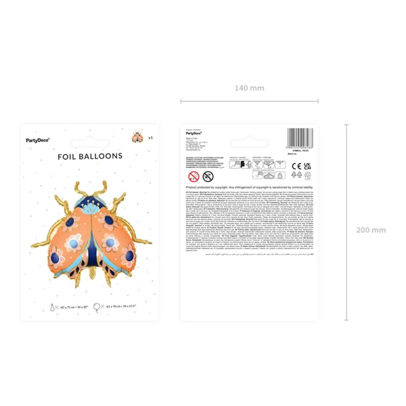 Lufi katica fólia 87x75 cm mix