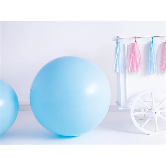 Lufi kerek 1 m pasztell világoskék