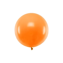 Lufi kerek 60 cm pasztell mandarin narancs
