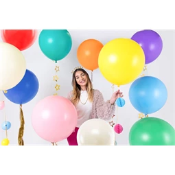 Lufi kerek 60 cm pasztell világos krém