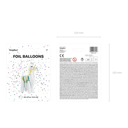 Lufi láma fólia 39x61 cm mix